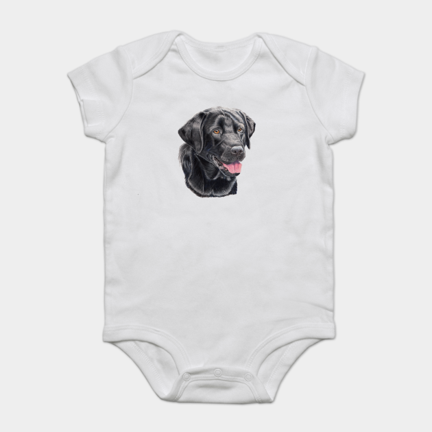 Labrador retriever black Labrador Onesie TeePublic